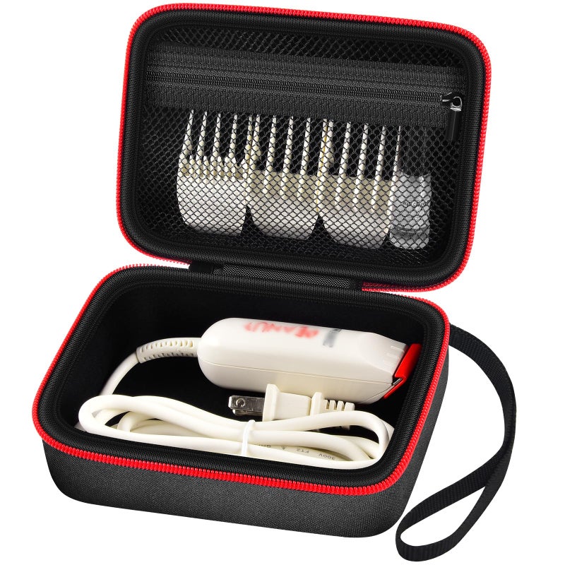 ALKOO Case for Wahl Professional Peanut Classic Clipper/Trimmer #8685, 8655-200, 8081, 8035 and Attachment Clippers Comb Blade Accessories- Black - Image 1